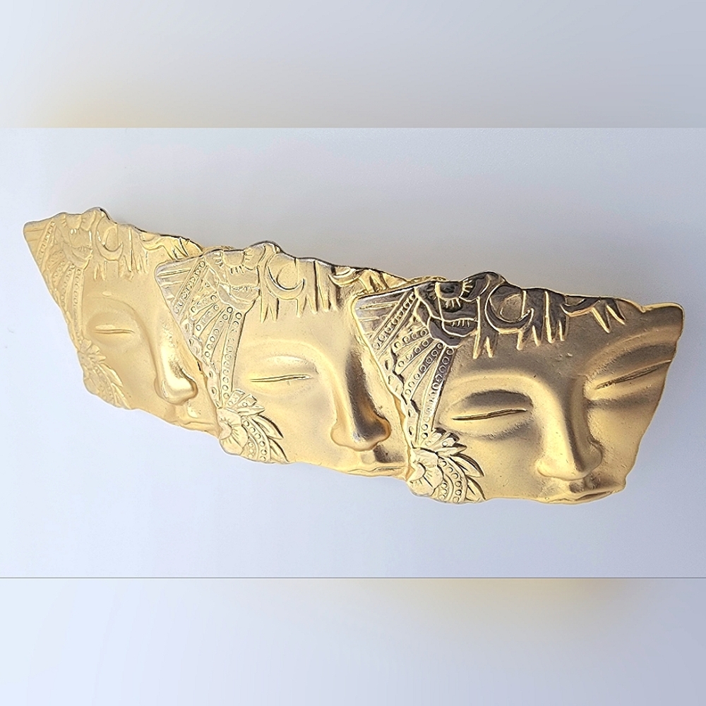 JJ Jonet Hair Clip Vintage 80s - Picture 1 of 10